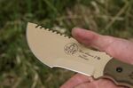 TBT01-TAN TOPS Knives Tom Brown Tracker #1 (Large) Coyote Tan