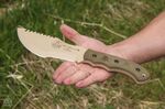 TBT01-TAN TOPS Knives Tom Brown Tracker #1 (Large) Coyote Tan