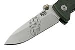 SOG-EL01-CP KILOWATT vreckový nôž pre elektrikárov 8,5 cm, zelená, FRN