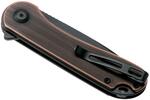 CIVIVI C907T-B Elementum Tanto Copper/Black Stonewash kapesní nůž 7,5cm, měď, ocel