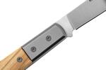 CK0111 UL LionSteel Spear M390 blade,  Olive wood Handle, Ti Bolster & liners