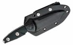 Microtech 114M-10 Socom Alpha Mini Tanto taktický nôž 9,5 cm, Stonewash, čierna, G10, puzdro