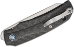 MKM MK IC-CF ICE vreckový nôž 6,5 cm, Satin, uhlíkové vlákno