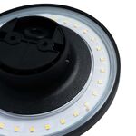 Modee LED čierna okrúhla nástenná lampa 6W 800lm neutrálna biela (ML-LWL0014)