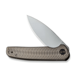 We Knife WE20052C-2 Shakan zsebkés 7,5 cm, Bead Blast, bronz-arany, titán