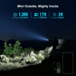 Baton 4 Premium Edition (White) OLIGHT 650mAh 3.6V IMR16340_x000D_
Rechargeable Lithium Battery
