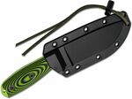 4PVG-007 ESEE věnem green blade, neon green/black G-10 3D handle, black sheath