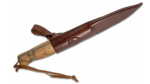 Condor  CTK3935-4.3HC CAVELORE KNIFE vonkajší nôž 11 cm, orechovec, kožené puzdro