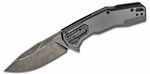 K-2061 Kershaw CANNONBALL zsebkés segédeszközzel 8,9 cm, Blackwash, szürke, acél