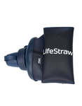 LSPSF1GRWW Lifestraw Peak Series Collapsible Squeeze Bottle 1L Dark Gray
