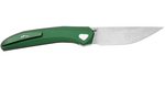 MKM MK DT-AG DETONARIO vreckový nôž 7,7 cm, Stonewash, zelená, hliník