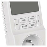 P5660FR Emos Socket termosztát 2 az 1-ben digitális időzítő funkcióval