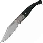 GT01 GBK LionSteel Niolox blade, Black G10 Handle, Titanium Bolster & liners