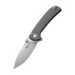 S23032-2 Sencut Pulsewave Gray G10 Handle Satin Finished 9Cr18MoV Blade Button Lock