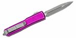 122-D12DVI Microtech Ultratech D/E Apoc Double Full Serr Distressed Violet