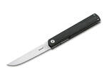 Böker Plus 01BO890 Nori vreckový nôž 7,5 cm, čierna, G10