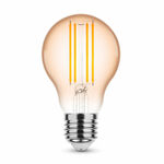 Modee Smart Lighting LED žárovka Filament Amber Globe E27 4W teplá bílá (ML-A60FA1800K4WE27)