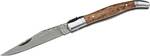 Herbertz 239211 vreckový nôž 8,5 cm, damašek, drevo