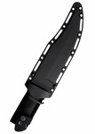 Cold Steel 39LSWBS Marauder fogazott túlélőkés 22,9 cm, fekete, Kray-ex, hüvely