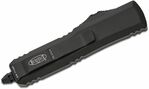 Microtech 232-1T UTX-85 Black Tactical Standard automata kés 7,6 cm, teljesen fekete, alumínium