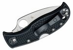 Spyderco C262PBK LeafJumper zsebkés 7,8 cm, fekete, FRN