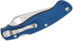 C36GPCBL2 Spyderco MILITARY 2 COBALT BLUE G-10 CPM SPY27 PLAINEDGE