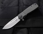 CRKT CR-K252GXP Homefront™ OD Green vreckový nôž s asistenciou 9 cm, sivá, hliník 