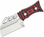 Böker Plus 02BO092 URD XL EDC nůž na krk 7,5 cm, černo-červená, G10, pouzdro kydex