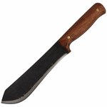 Herbertz 44094 CJH nôž do prírody 18 cm, čerešňové drevo, kožené puzdro, kresadlo 