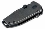 CRKT CR-2485K Squid™ Compact fekete kis zsebkés 4,4 cm, fekete Stonewash, teljesen acél