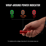 Diffuse (Red) OLIGHT 3.6V 920mAh 14500
Rechargeable