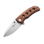 S23068-4 Sencut Excalis Guibourtia Wood Handle Satin Finished 9Cr18MoV Blade Liner Lock