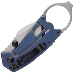 Kershaw K-8710 ANTIC vreckový nôž 4,4 cm, modrá, oceľ, prstenec