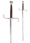 Cold Steel 88HTB Német Long Sword gyűjthető hosszú kard 90,2 cm, bőr, bőr hüvely
