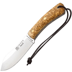 JOKER CL136 NESSMUK bokorkés 11 cm, göndör nyírfa, bőr tok