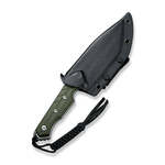 CIVIVI C21040-2 Maxwell fix kés 12 cm, Stonewash, zöld, G10, Kydex hüvely