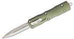 Microtech 225-10OD Dirac OD Green Standard automatický nůž 7,4 cm, Stonewash, zelená, hliník