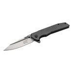 Herbertz 571412 jednoruční kapesní nůž 8,8cm, uhlíková vlákna, G10, Black Stonewash
