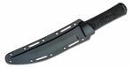 CRKT CR-2907K HISSATSU™ BLACK taktický nůž 18 cm, celočerná, GFN, guma, pouzdro