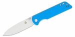 QSP Knife QS102-D Parrot Blue vreckový nôž 8,2 cm, satin, modrá, G10