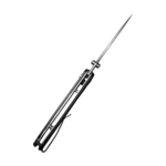 S23032-1 Sencut Pulsewave fekete G10 fogantyú, szatén bevonatú 9Cr18MoV pengegombzár