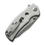 S23068-2 Sencut Excalis White G10 Handle Satin Finished 9Cr18MoV Blade Liner Lock