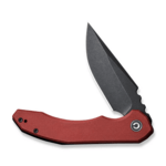 CIVIVI C23050-2 Bluetick vreckový nôž 8,8 cm, Black Stonewash, červená burgundy, G10