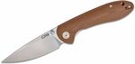 J1912-BNC CJRB Feldspar Brown AR-RPM9 G10 (contoured & CNC pattern texture)