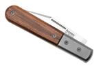 CK0112 ST LionSteel Clip M390 blade, Santos wood Handle, Ti Bolster & Liners