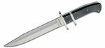 Cold Steel 35AR San Mai® Black Bear Classic velký taktický nůž 21 cm, černá, G10, pouzdro Secure-Ex