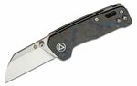 QSP Knife QS130XS-D1 Penguin Mini CF BLUE vreckový nôž 5,8 cm, satin, modrá, uhlíkové vlákno, G10