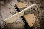 TBT01-TAN TOPS Knives Tom Brown Tracker #1 (Large) Coyote Tan