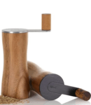 MP212 AdHoc mlýnek na bylinky Korso original PreciseCut® dřevo akácie 16cm černý