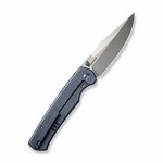 We Knife WE21046-3 Evoke zsebkés 8,8 cm, gyöngyfúvott, kék, titán